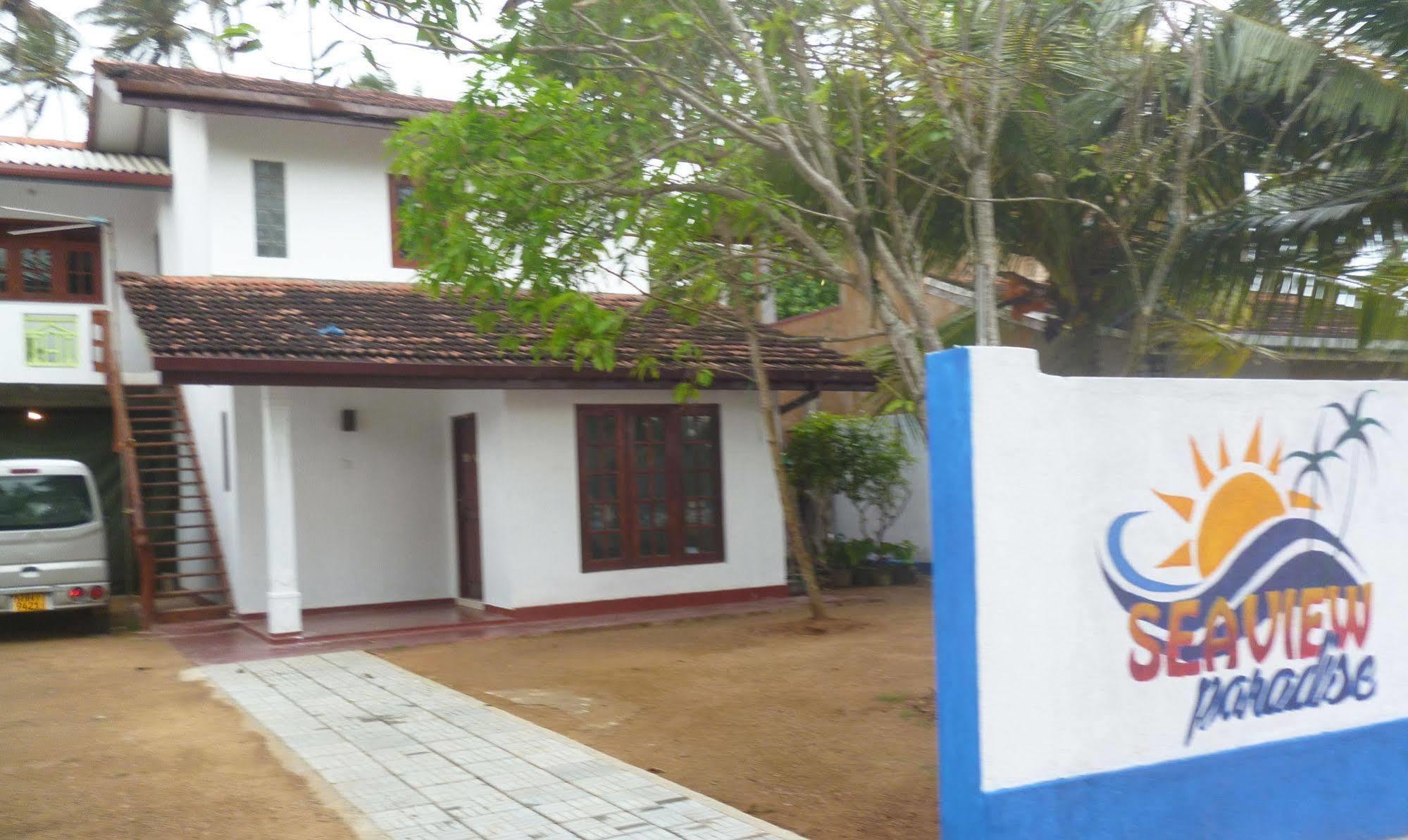 Seaview Paradise Inn Weligama Dış mekan fotoğraf